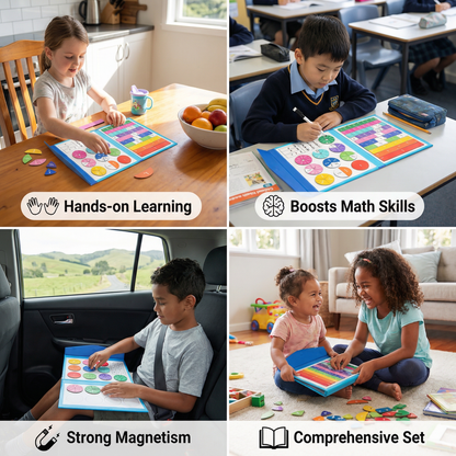 Math Master Magnetic Math Game