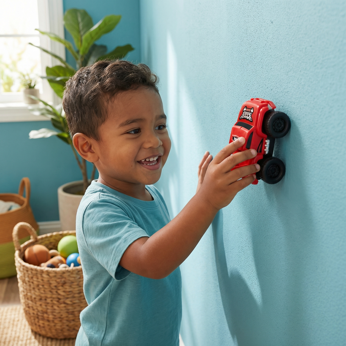 Magnetic Wall Climbing Cars