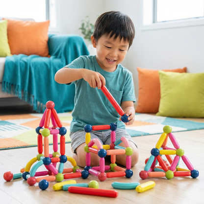 Magnetic Building Blocks