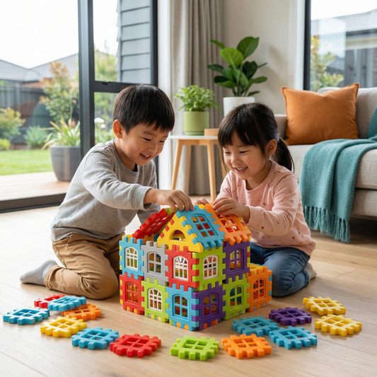 Montessori Window Blocks for Kids