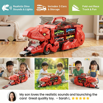 Dinosaur Car Toy Truck