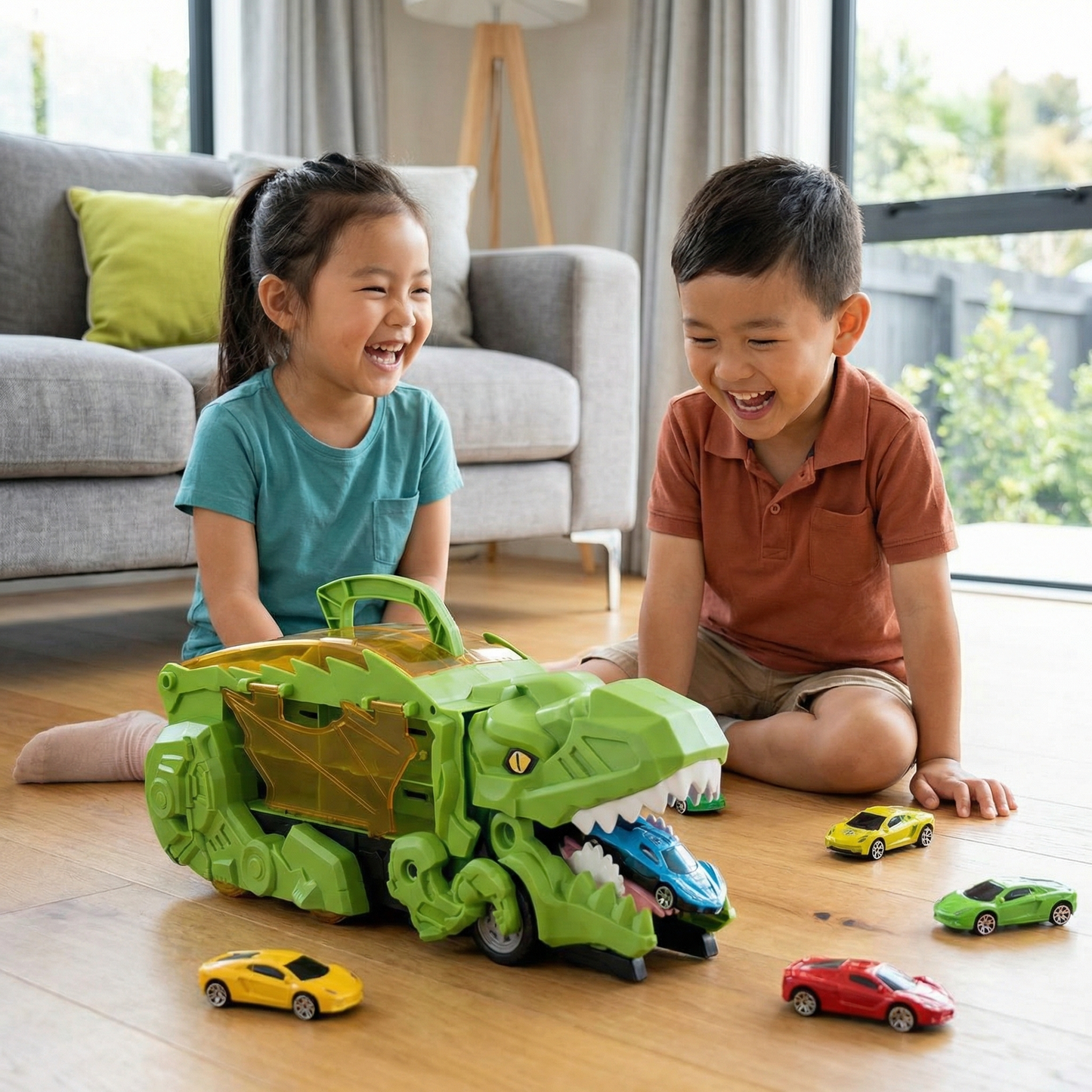Dinosaur Car Toy Truck