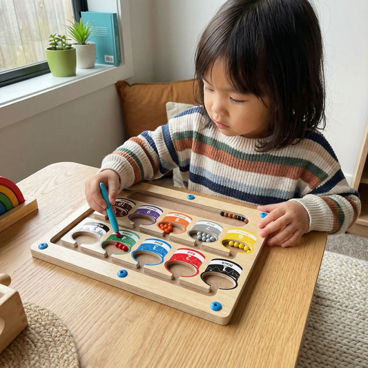 Montessori Magnetic Maze