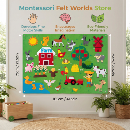 Montessori Felt Worlds