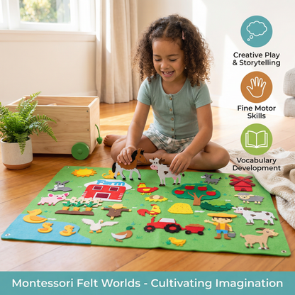 Montessori Felt Worlds