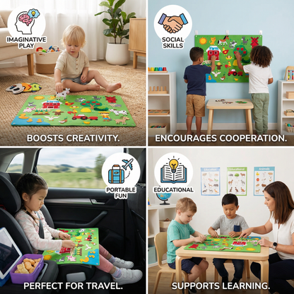 Montessori Felt Worlds