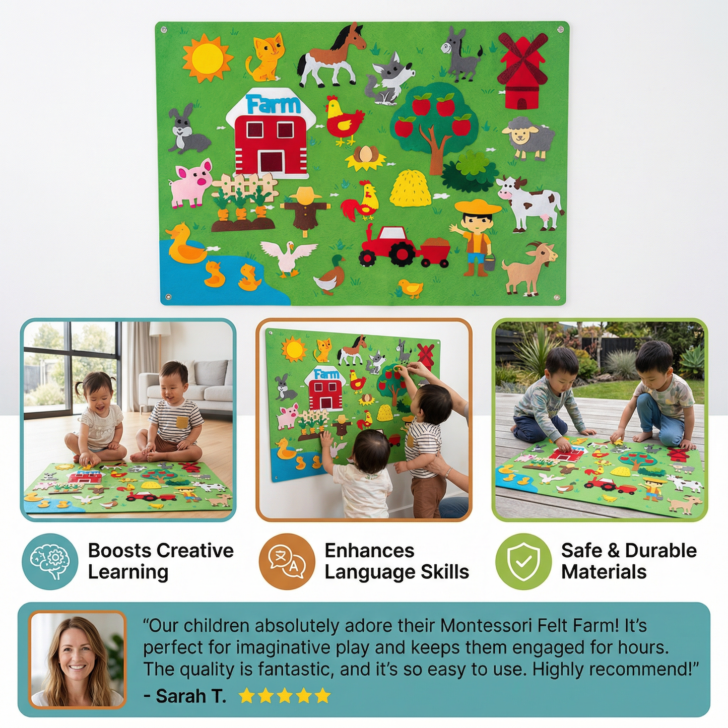 Montessori Felt Worlds