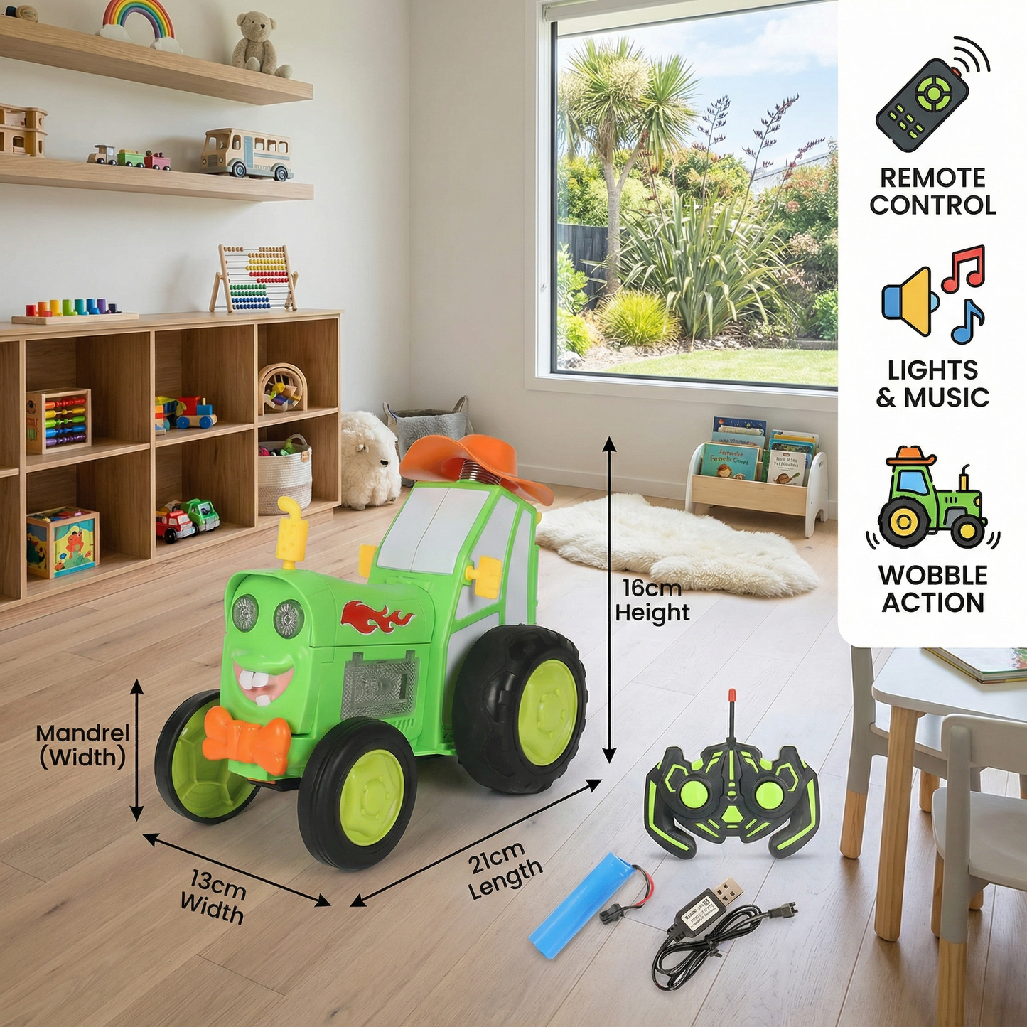Hobbling Tractor Children's Toy