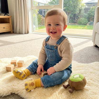 Cosy Baby Sock Shoes – Warm, Non-Slip & Comfortable