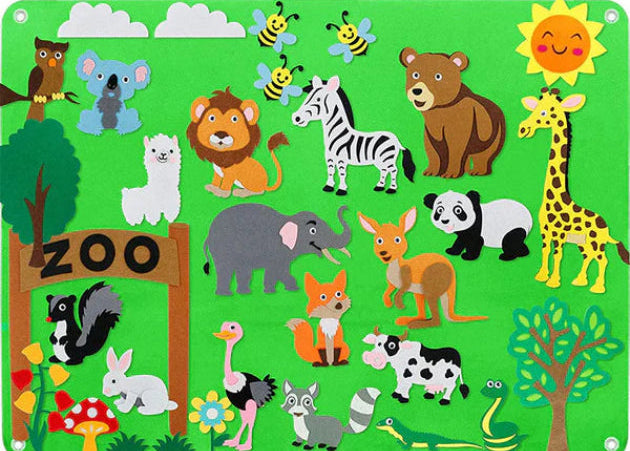Montessori Felt Worlds